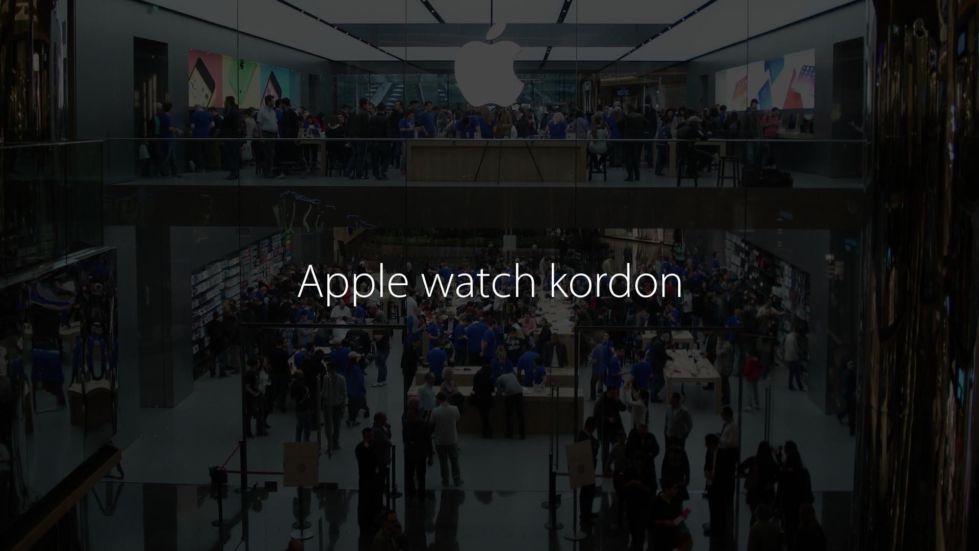 Apple watch kordon