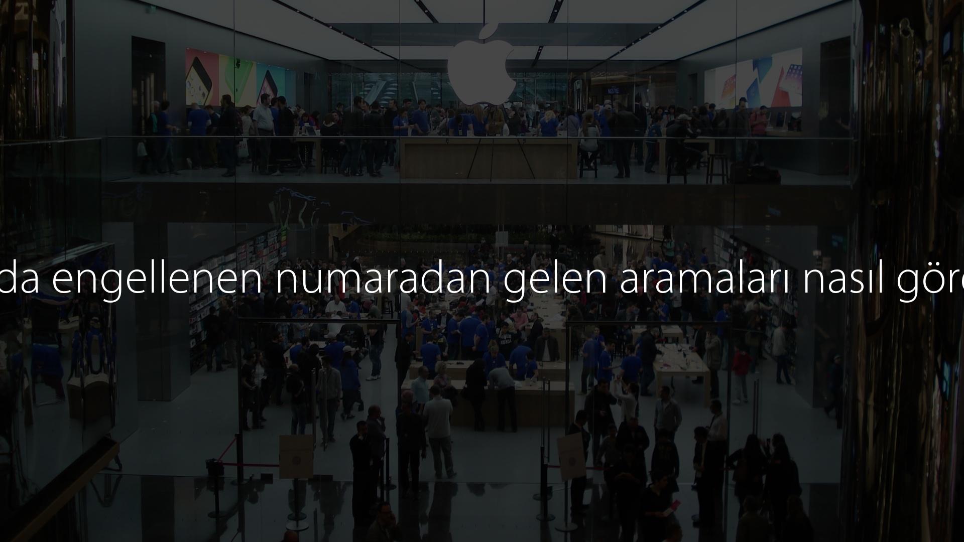 iPhone da engellenen numaradan gelen aramaları nasıl görebilirim?