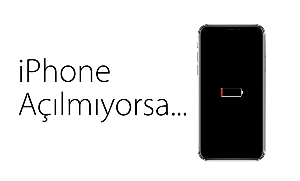 iPhone Açılmıyor veya Dondu ise Çözümü Burada