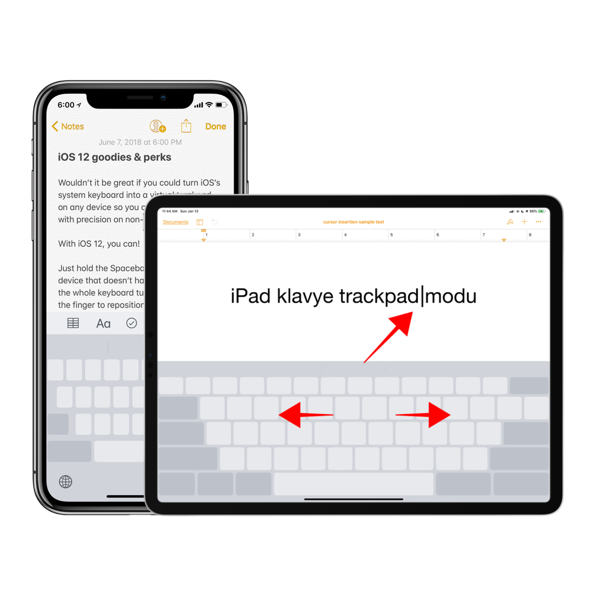 iPhone ve iPad Klavyede Satır Atlama Nasıl Yapılır?